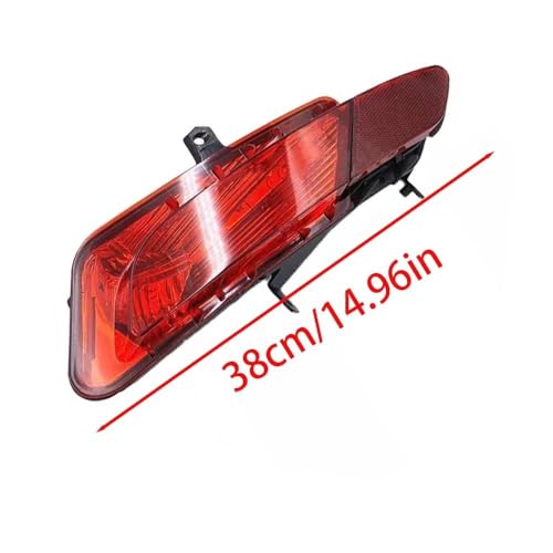 Funda luz trasera Volvo XC60 con policarbonato impermeable para parachoques izquierdo 3
