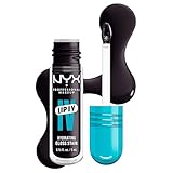 NYX Professional Makeup Feuchtigkeitsspendender Lipgloss und Lip Stain, 2 in 1, Bis zu 12 Stunden Pflege, Lip IV Hydrating Gloss Stain, Langanhaltender Lip Tint, Farbe: Grape Gushin'