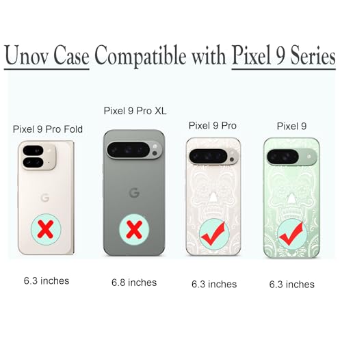 Coque Pixel 9 avec motif crâne relief en TPU souple fin - 7