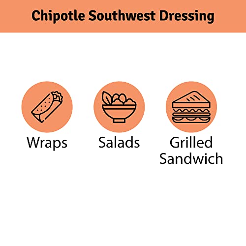 Image of Veeba Chipotle Southwest Dressing, 300g - Pack of 2