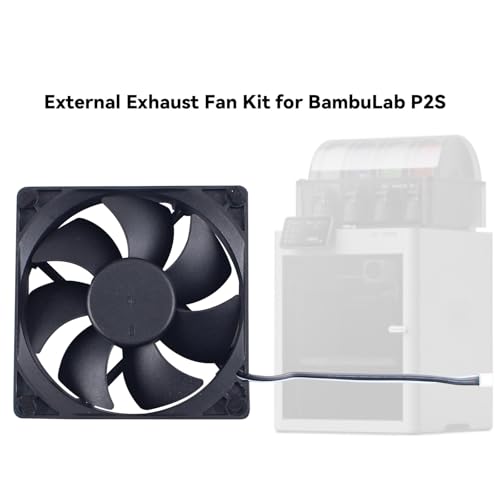 Ventilateur d'échappement externe pour BambuLab P2S pour éliminer les odeurs d'impression - 2
