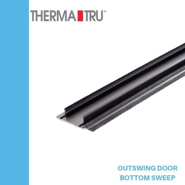 36"" Door Bottom for and Outswing Therma-Tru Door, Bronze, DB30OS99