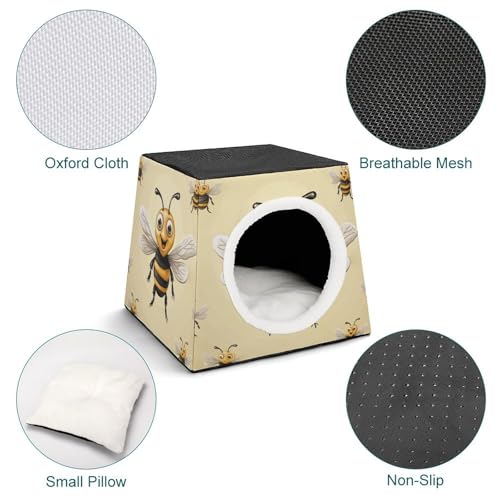 Capsule d'espace chaude et douce nichoir confortable petits chats