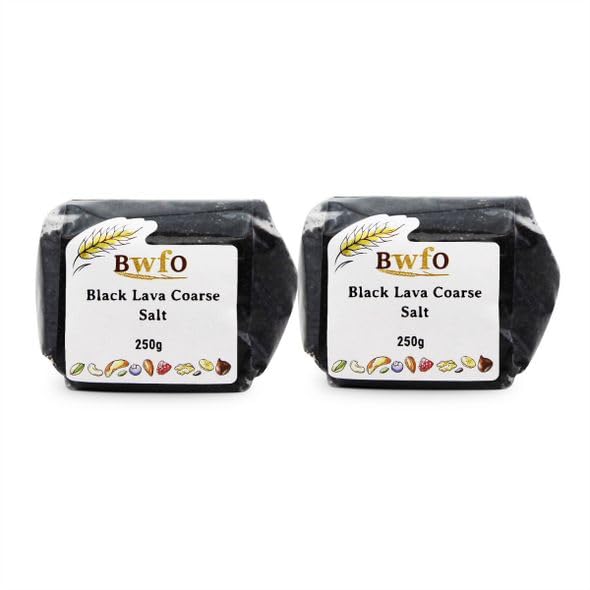 Buy Whole Foods Black Lava Coarse Salt (500g)