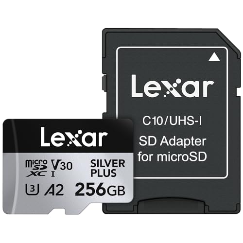 Cartão de Memória Lexar Professional SILVER PLUS microSDXC UHS-I ...