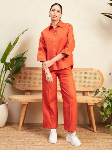 Image of FABNEX Women Co Ord Set for Women | Co Ord Set for Women Stylish | Kurta Set for Women | Kurta Set | Ethnic Co Ord Set for Women | Full Sleeve Co-ord set (K-108-110)