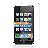  Vaxson 4 Stück Anti Blaulicht Schutzfolie kompatibel mit Apple iphone 3 3GS 3G Display Bluelight folie folien Displayschutzfolie （ nicht Panzer Schutz Glas folie SchutzGlas nicht PanzerGlas ） Neue
