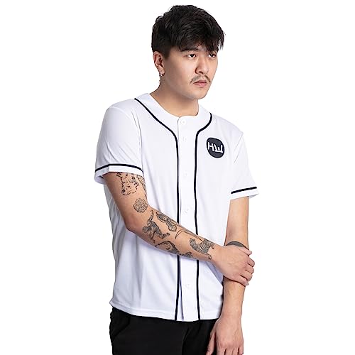 Maillot de baseball homme BC Kiyota avec ourlet arrondi et finitions soignées