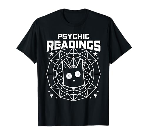 Psychic Readings Cat T-Shirt Fortune Teller Spiritual Reader