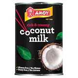 Amoy Lait de coco riche et crémeux 400 ml...