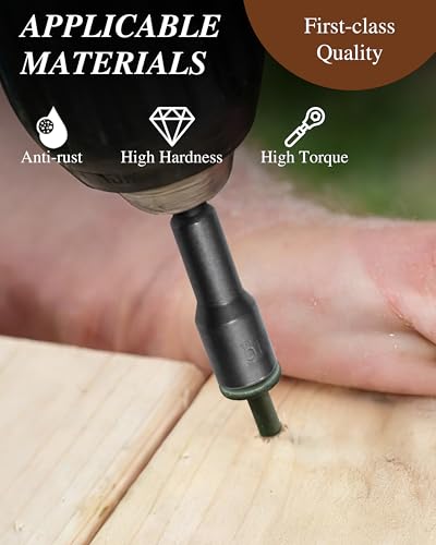 20 Piezas Tornillos para Deck #14 x 4" con Cabeza Hexagonal y Revestimiento Epoxi, Resistentes a la Oxidación para Uso Exterior en Madera miniatura 4