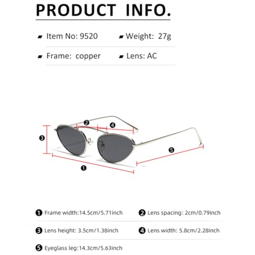 Lunettes œil de chat protégeant des UV pour sublimer le visage - 2