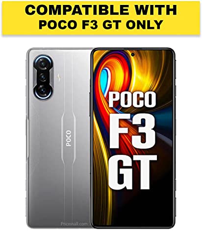 Image of RIGGEAR Sleek Poco F3 GT Back Cover Case (PC+TPU|Black CF)