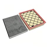 VeloFit Engine & Cabin Air Filter Set, Compatible with Ford Edge Fusion Lincoln Continental MKX MKZ