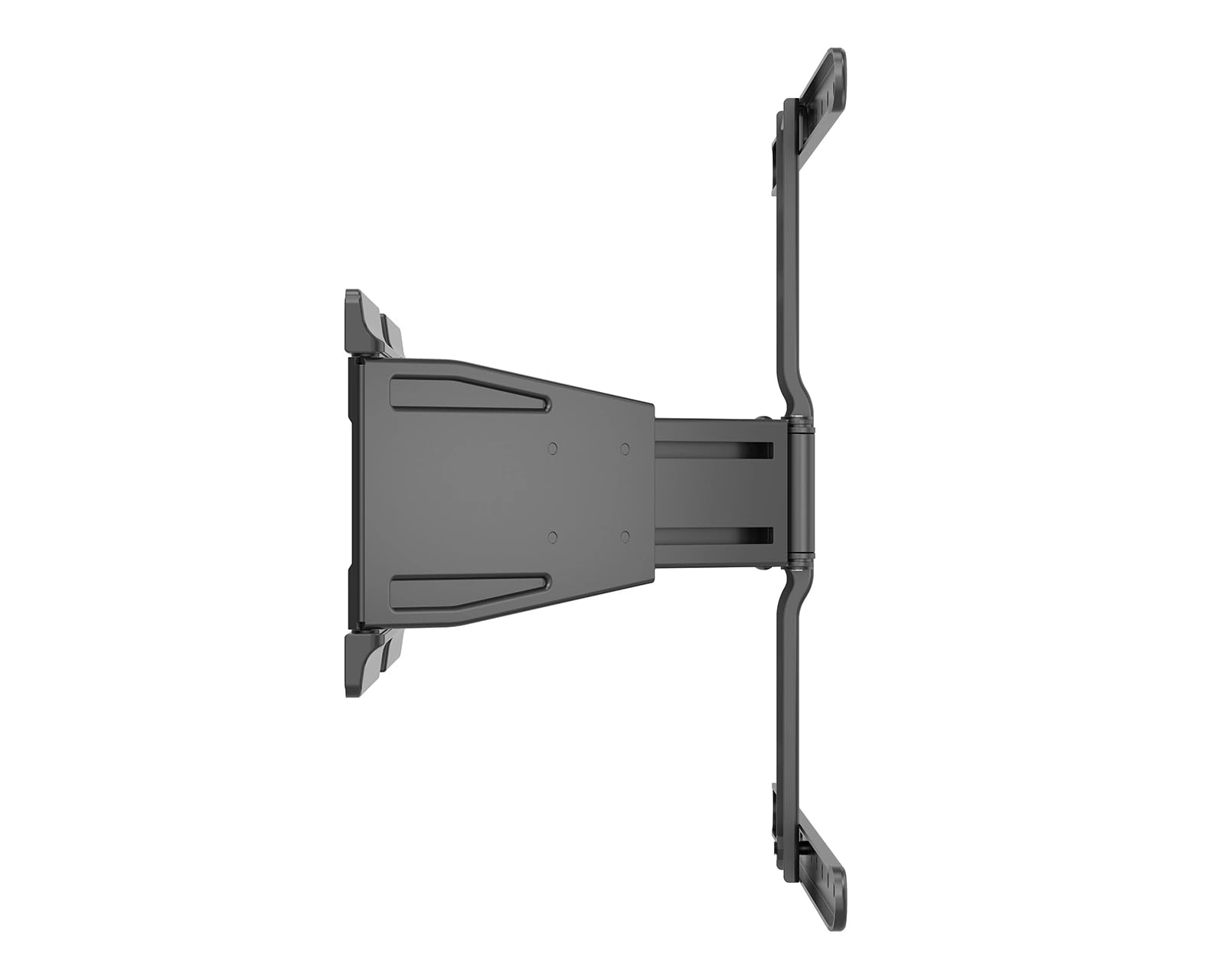Supporto da parete per TV Ultra-Slim 109,2 - 228,6 cm - Inclinabile e girevole - Supporto TV per TV fino a 50 kg - VESA 400 x 400 - Supporto da parete per TV sottile, nero