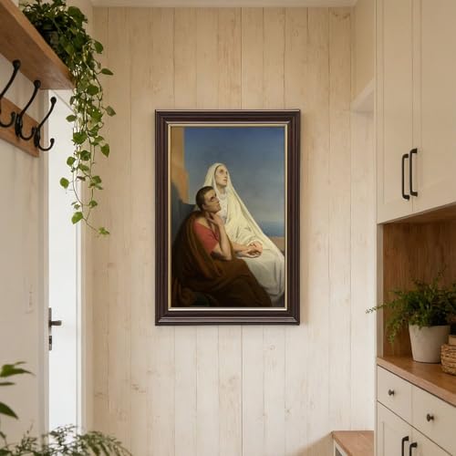 Impression sur toile Saint Augustin tableau suspendu décoration salon - 6