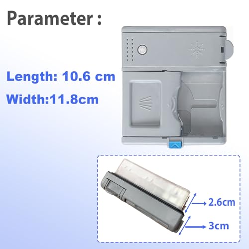 dd81-02628a dishwasher as- dispenser rinse aid 42  47  21in dd81-02202a detergent amp rinse aid dispenser - compatible for samsung dw80m2020us dw80r2031usug dw80n3030usuwub etc part