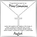 Collana a Croce Argento Sterling 925 Prima Comunione Placcatura in Oro, Bambino Regalo per lui Ragazzo compleanno natale - Cofanetto con DEDICA incluso (Prima Comunione - M1) immagine