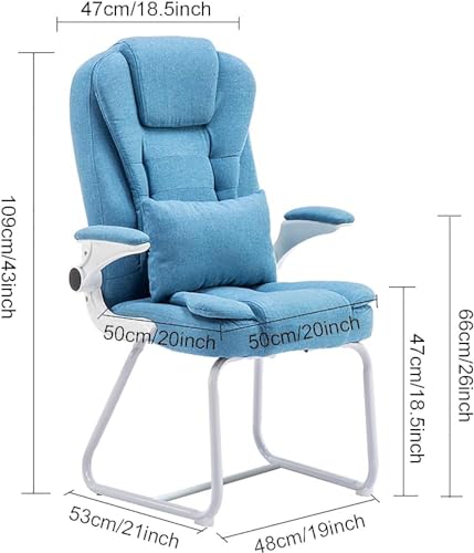 Ordinateur de jeu fauteuil de bureau en PU robuste et confortable avec bras