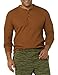 Amazon Essentials Long Sleeve Waffle Henley Shirts for Men, Slim-Fit, Light Brown, Large