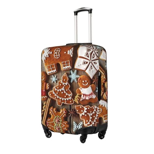 Housse de protection pour valise lavable grand bagage XL biscuits - 2