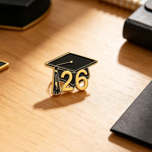 Image of Graduation Enamel Pins 1pcs for High School College