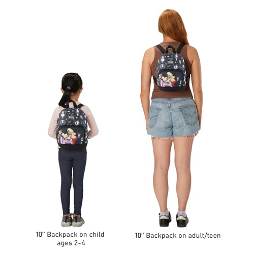 Ursula mini backpack Disney Villains en toile noire compacte et stylée - 7