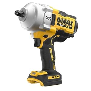 DEWALT 20V MAX Cordless Impact Wrench, 1/2″ Hog Ring, High Torque, Brushless, Bare Tool Only (DCF961B)