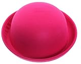Yue Lian Kinder Unisex Winterm¨¹TZE Rund Filzhut Melone Kappe M¨¹TZE (Roserot)