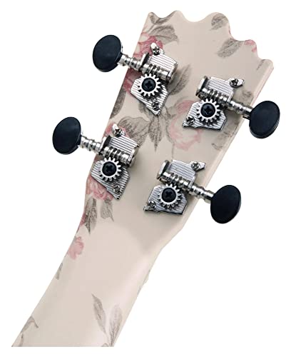 Classic Cantabile BeachBuddy Desert Rose Ukulélé Soprane ABS - Les Beatles, Paul McCartney, John Lennon, RIngo Starr, George Harrison Classic Cantabile BeachBuddy Desert Rose Ukulélé Soprane ABS – Image 8