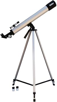 Vivitar TEL50600 60X/120X Telescope Refractor with Tripod Black