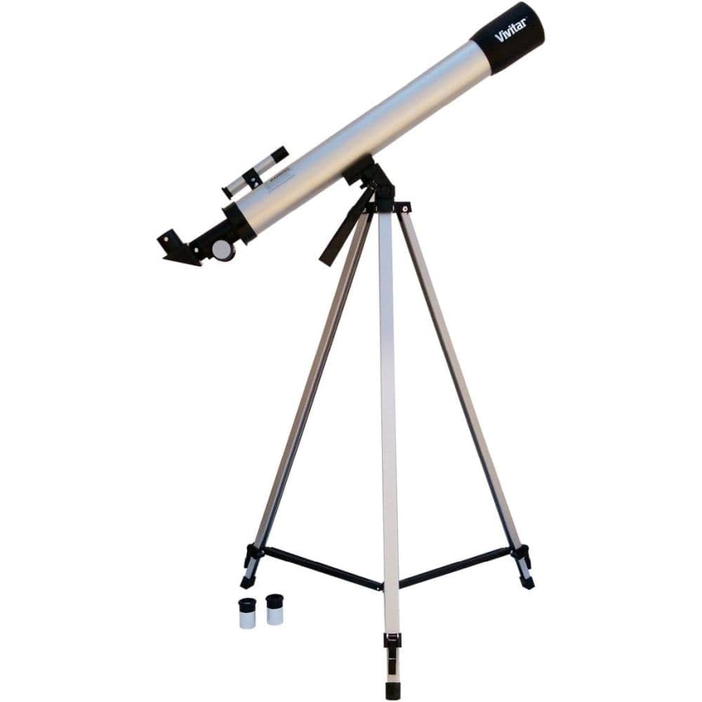 Vivitar Tel50600 60X/120X Telescope Refractor With Tripod (Black)