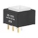 Illuminated Pushbutton Switches SP ON-ON BRT GN AU (1 piece)