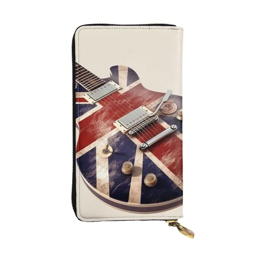 Portefeuille pour femme cuir grande capacité motif drapeau britannique