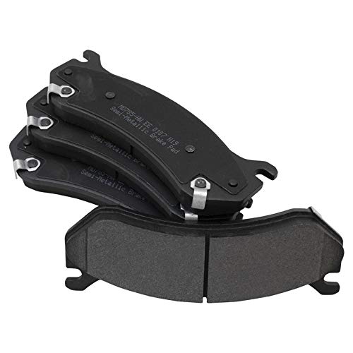 Image of TRQ Performance Rear Brake Pad & Rotor Kit Compatible with 2001-2013 Chevrolet 1999-2013 GMC