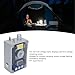Ausla Handkurbel-Generator, Tragbarer Manueller Stromerzeuger mit COB-Licht und 5V-5W-USB-Ladegerät, Spannungsleistungs-Anzeige für Camping und Notfälle
