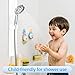 Modular Magnetic Handheld Shower Holder, 5-Section Customizable Sliding Rail with Tool-Free Adhesive Installation, Adjustable Height and Angle for Shower Chairs, Kids, Pets, Elderly, RV, Bathtub