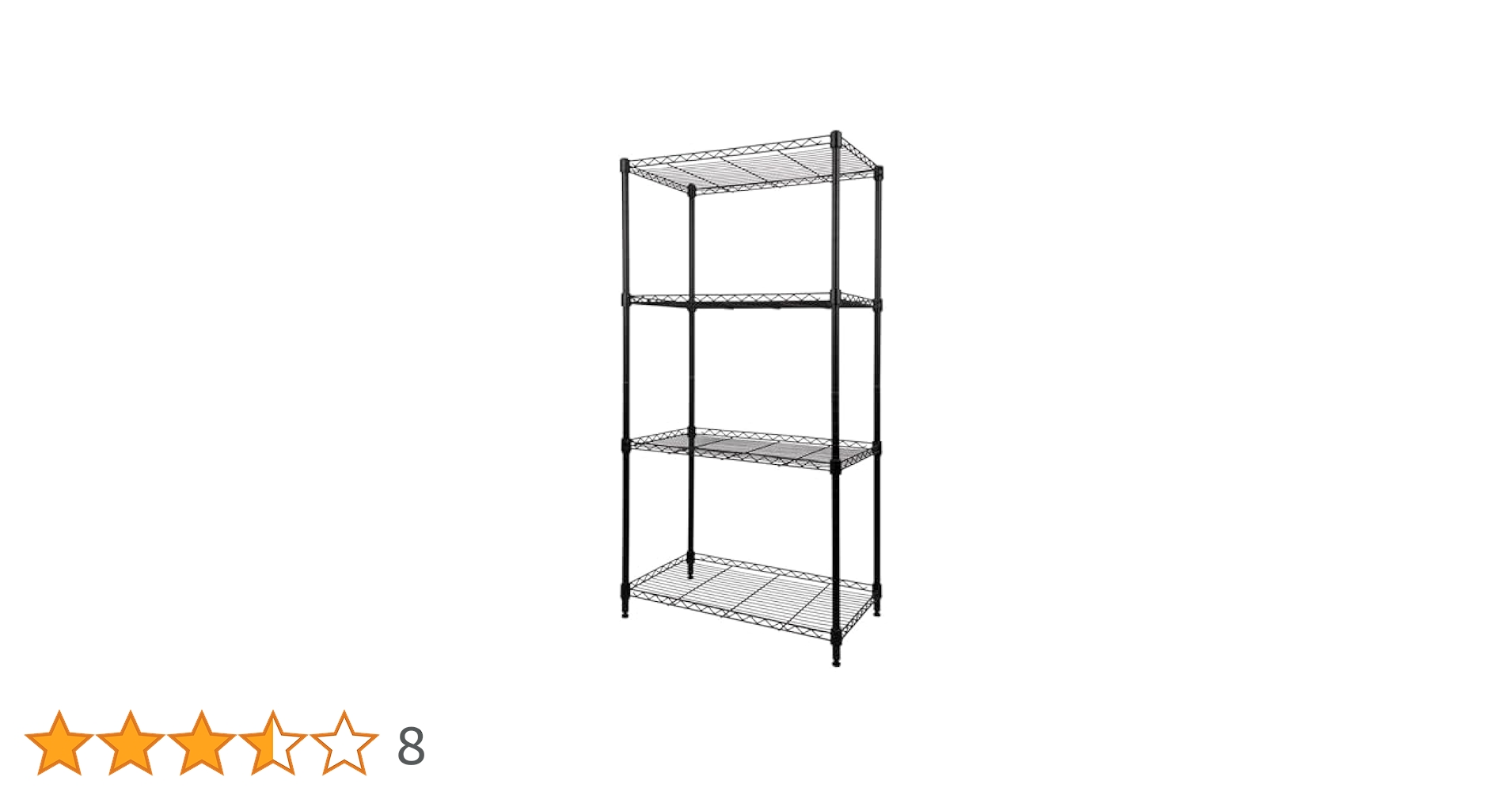 4段スチールラック メタルラック 耐荷重635kg 幅91.4 x 奥行35.6 Amazon｜Amazonベーシック 4段スチールラック 棚 メタルラック