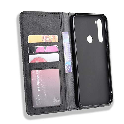 Housse cuir Xiaomi Redmi Note 8 protection intégrale avec support horizontal