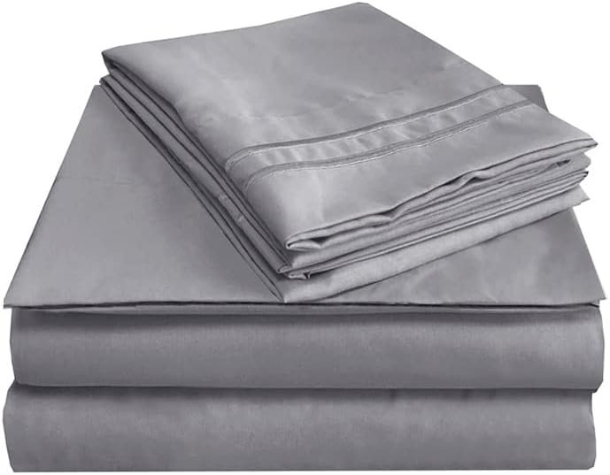 Miniatura 2 de Juego de sábanas transpirables y refrescantes tamaño Queen, sábanas de microfibra de lujo de 4 piezas para cama tamaño Queen, sábanas y fundas de