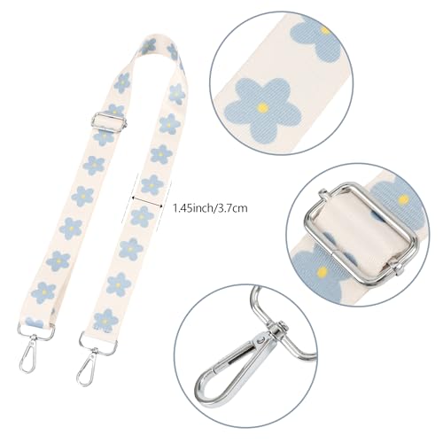 Image of Adjustable Bag Strap for Bogg Bag, Removable Shoulder Crossbody Strap with Wire Loop and Handle Wrap Protector for Handbag