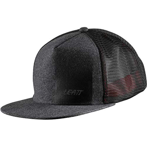 Chapeau mixte Leatt Casual en coton noir pour sportifs