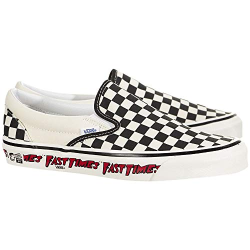 Image of Vans Unisex Adult Classic Slip-ON (AF) Fast Times BW Sneaker (71002467)