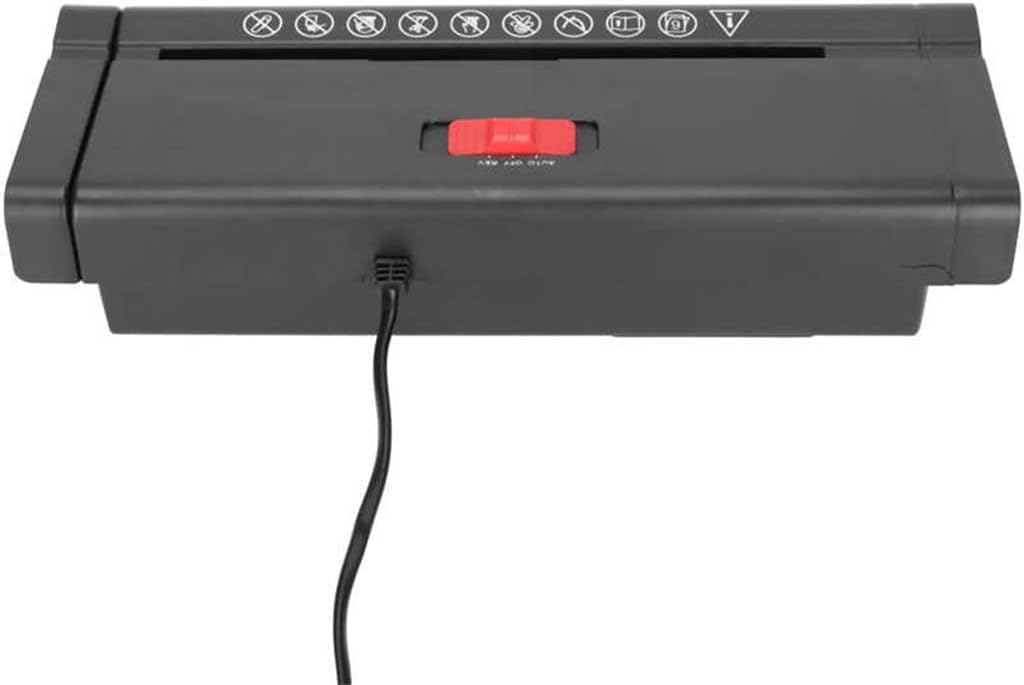 6 Sheet Shredder Overheat Protection Low Noise for Home Office