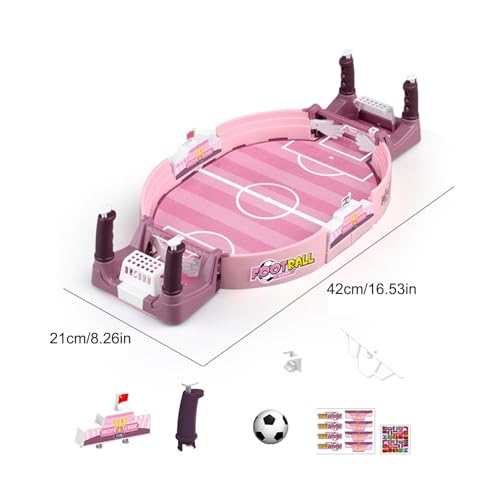 Dtaigou Fußballspiele für Kinder von 8 bis 12 Jahren, Tischfußballspiel - Fußball-Brettspiele, Fußballspiele, Kickertische - Fußball-Brettspiel, Tischfußballtisch für Geburtstage, Kinder, Familie – Bild 5