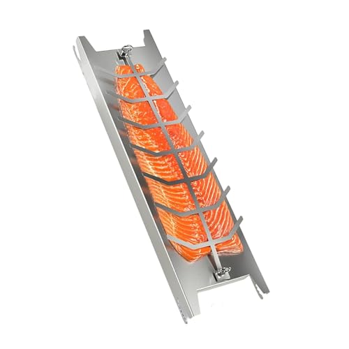 Planche de cuisson acier inoxydable 304 réglable viande saumon extérieur - 4