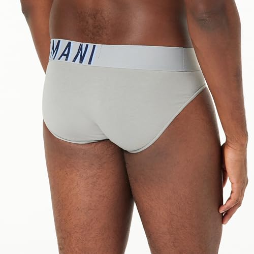 Emporio Armani Men's Stretch Cotton Megalogo Brief3