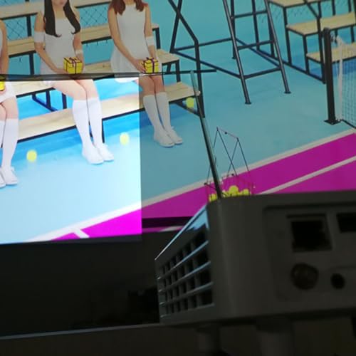 Pantalla de proyección sintética PVC 133 pulgadas 16:9 miniatura 3