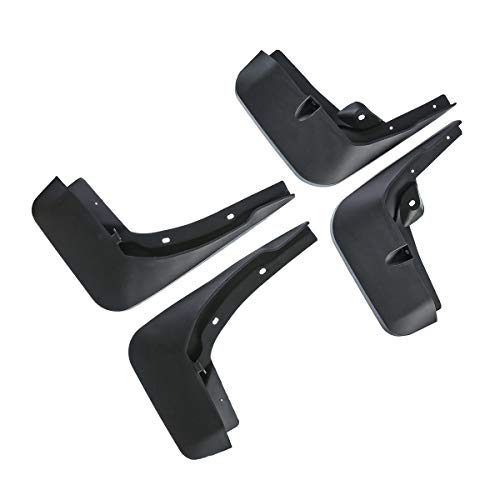 Image of A-Premium Mud Flaps Splash Guards Compatible with Audi Q7 S Line 2016-2018 4-PC Set