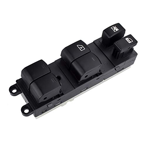 25401-EA003 Driver Side Master Power Window Switch for Nissan Frontier & Nissan Xterra 2005 2006 2007 2008 2009 2010 2011 2012 Black